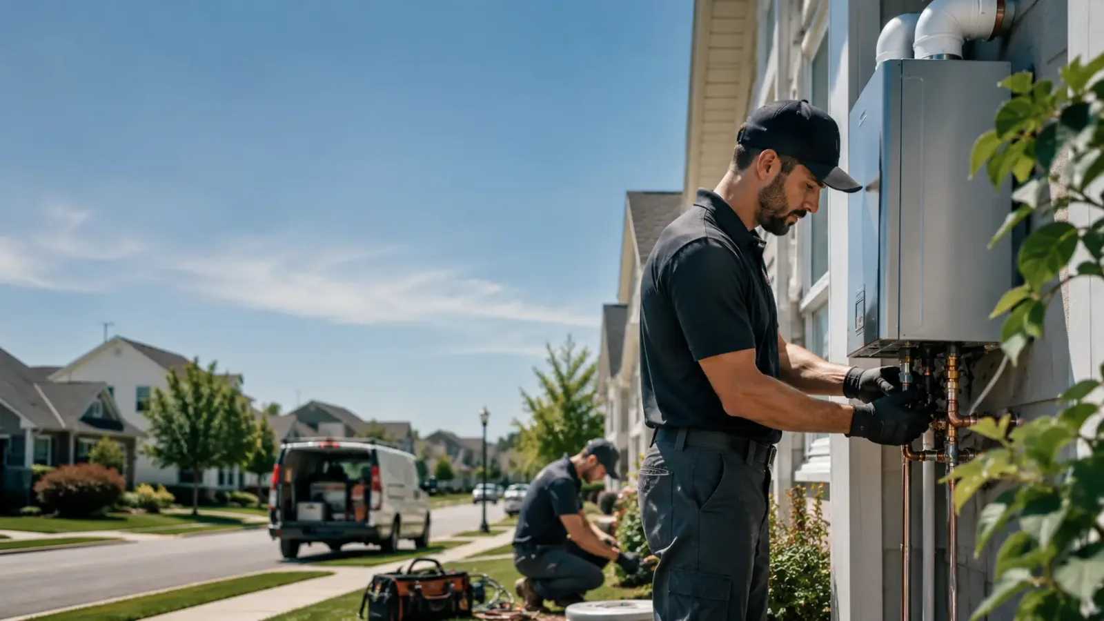 Tankless Water Heater Installation in West Olive, MI
